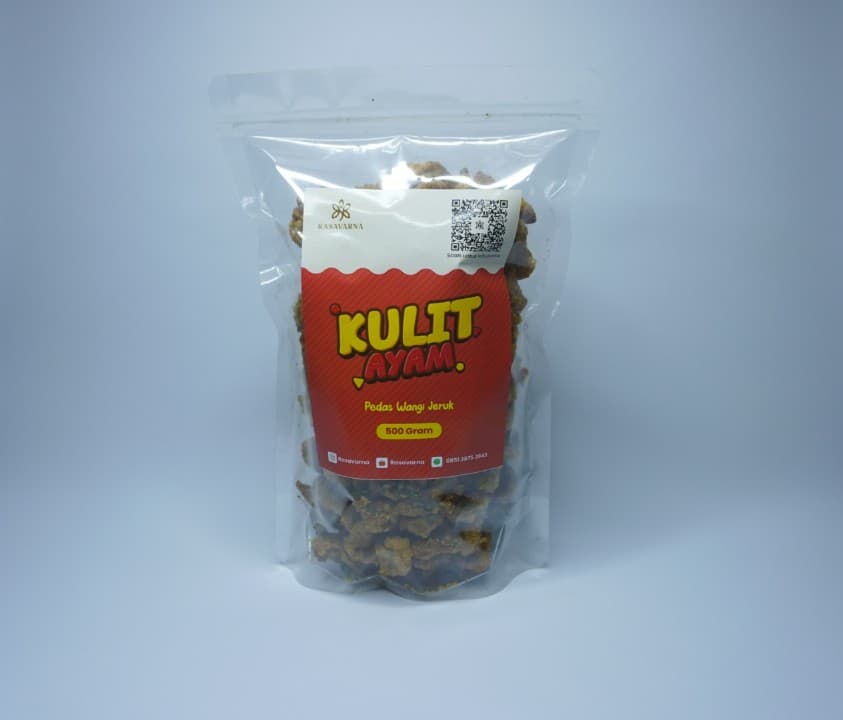 Kulit Ayam Pedas Daun Jeruk